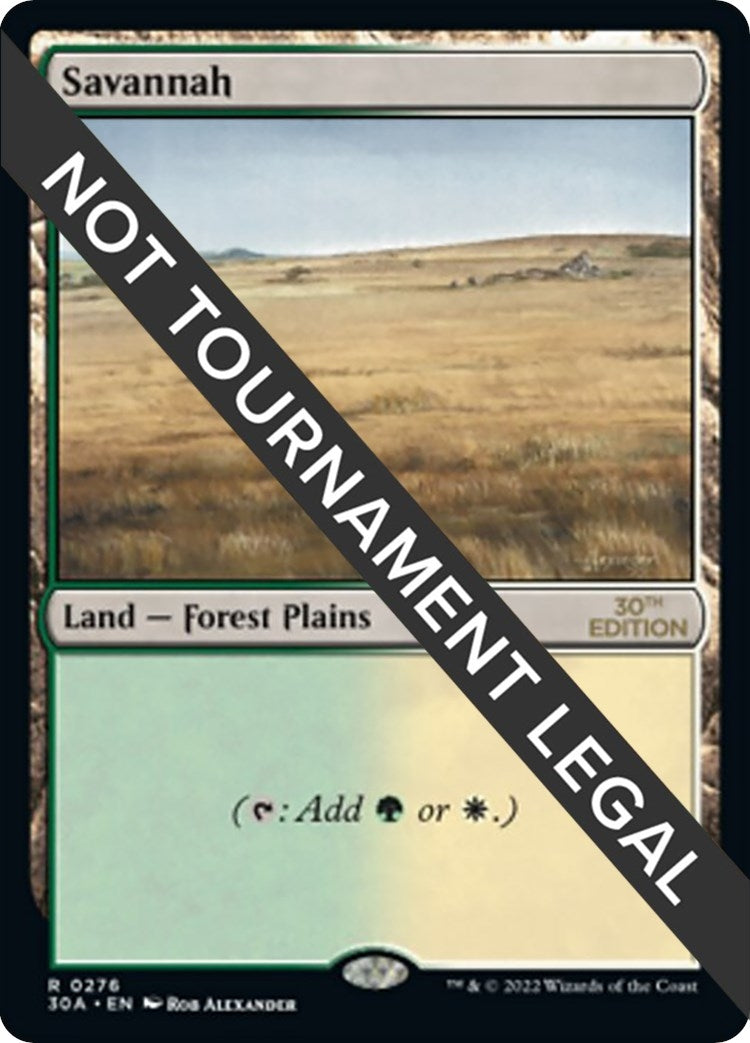 Image for Savannah (276) [30th Anniversary Edition] - Magic: The Gathering