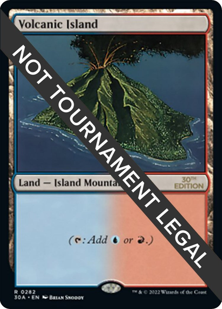 Image for Volcanic Island (282) [30th Anniversary Edition] - Magic: The Gathering