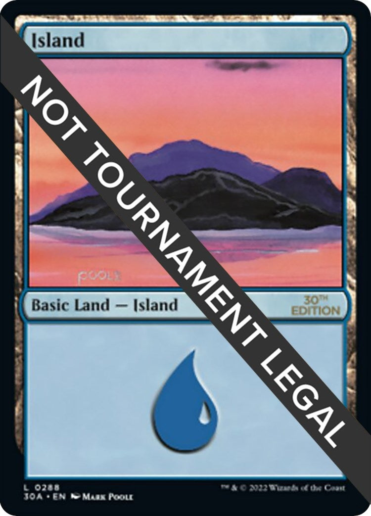 Image for Island (288) (288) [30th Anniversary Edition] - Magic: The Gathering