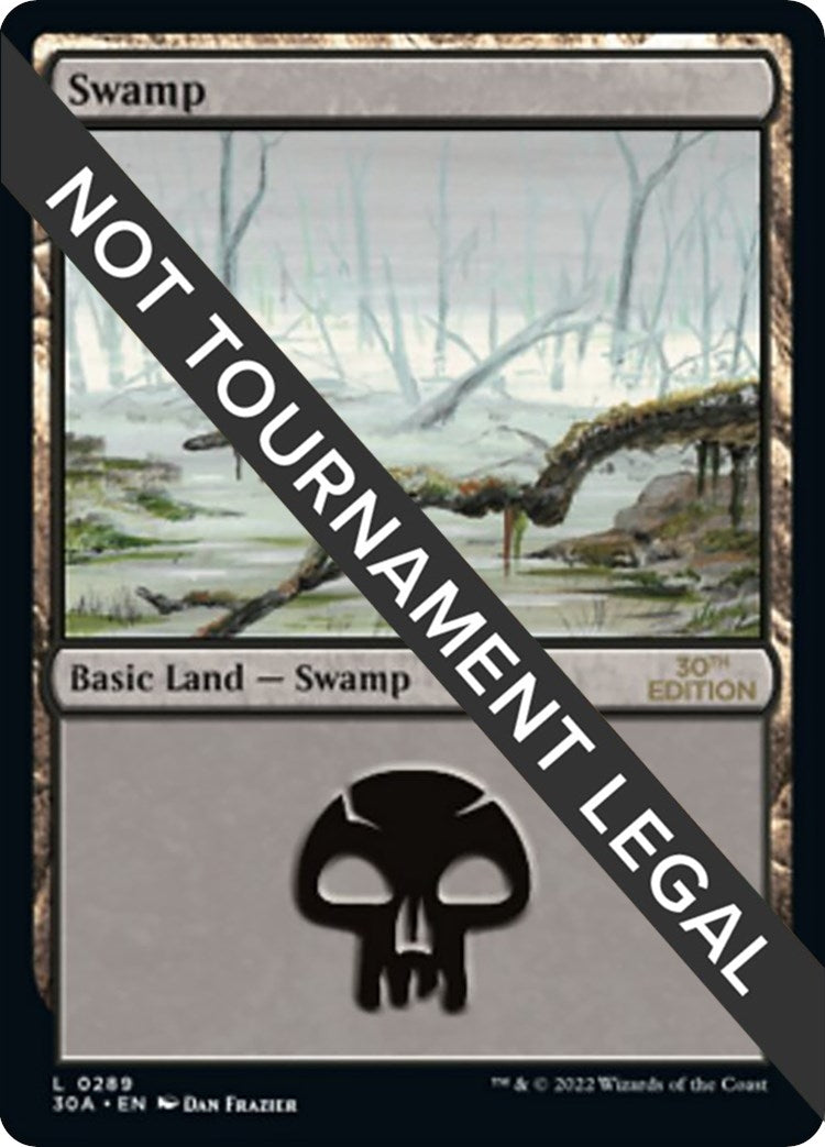 Image for Swamp (289) (289) [30th Anniversary Edition] - Magic: The Gathering