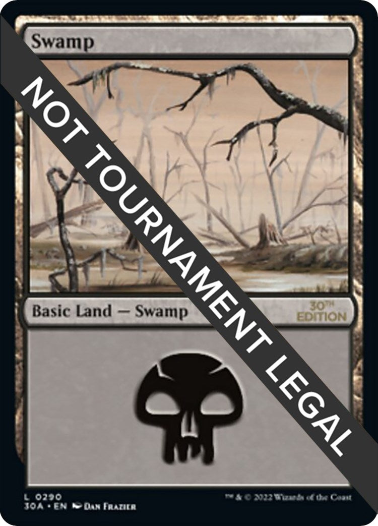 Image for Swamp (290) (290) [30th Anniversary Edition] - Magic: The Gathering