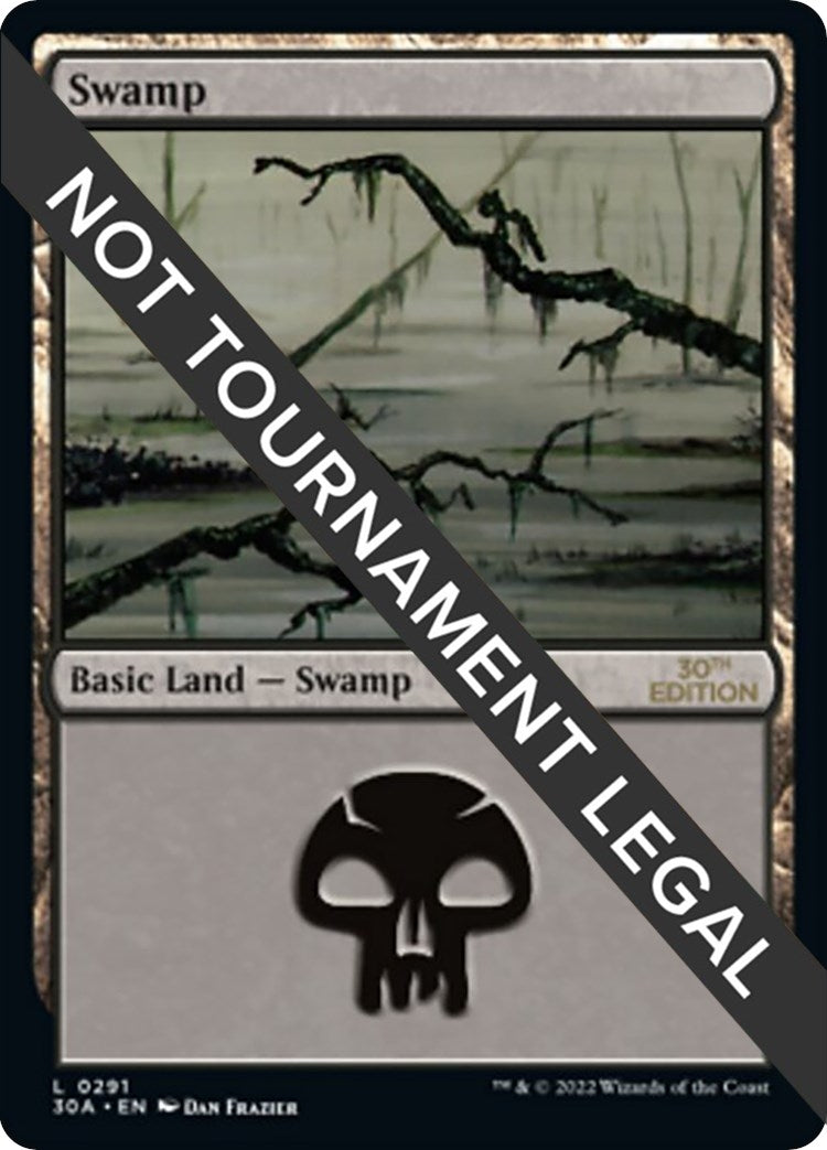 Image for Swamp (291) (291) [30th Anniversary Edition] - Magic: The Gathering