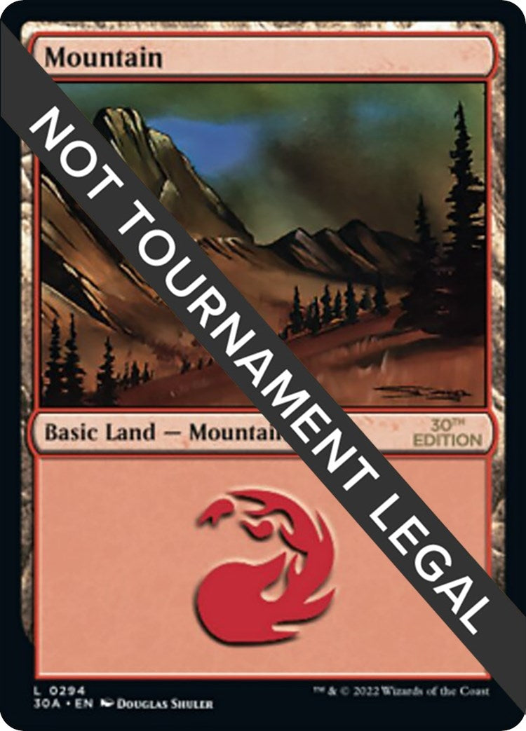 Image for Mountain (294) (294) [30th Anniversary Edition] - Magic: The Gathering