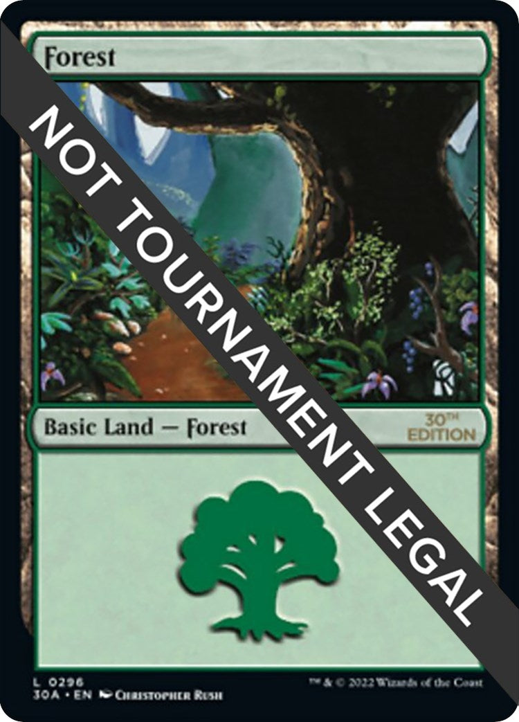 Image for Forest (296) (296) [30th Anniversary Edition] - Magic: The Gathering