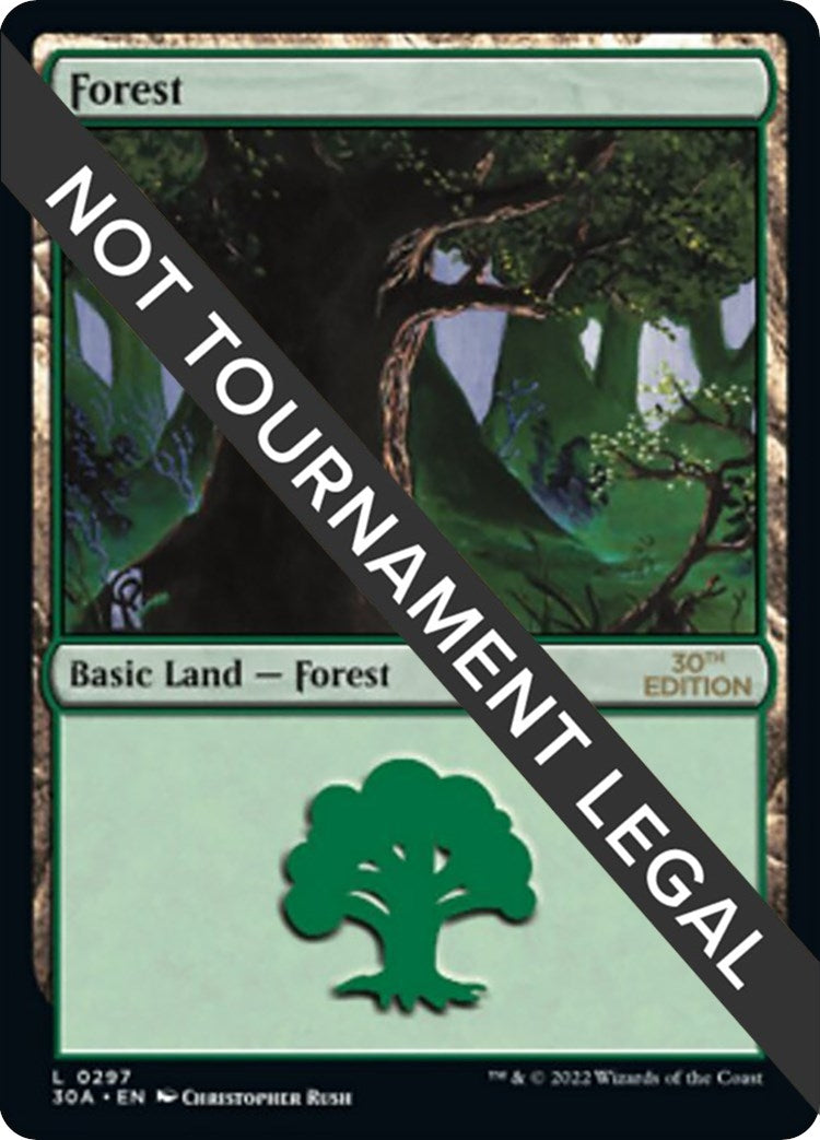 Image for Forest (297) (297) [30th Anniversary Edition] - Magic: The Gathering