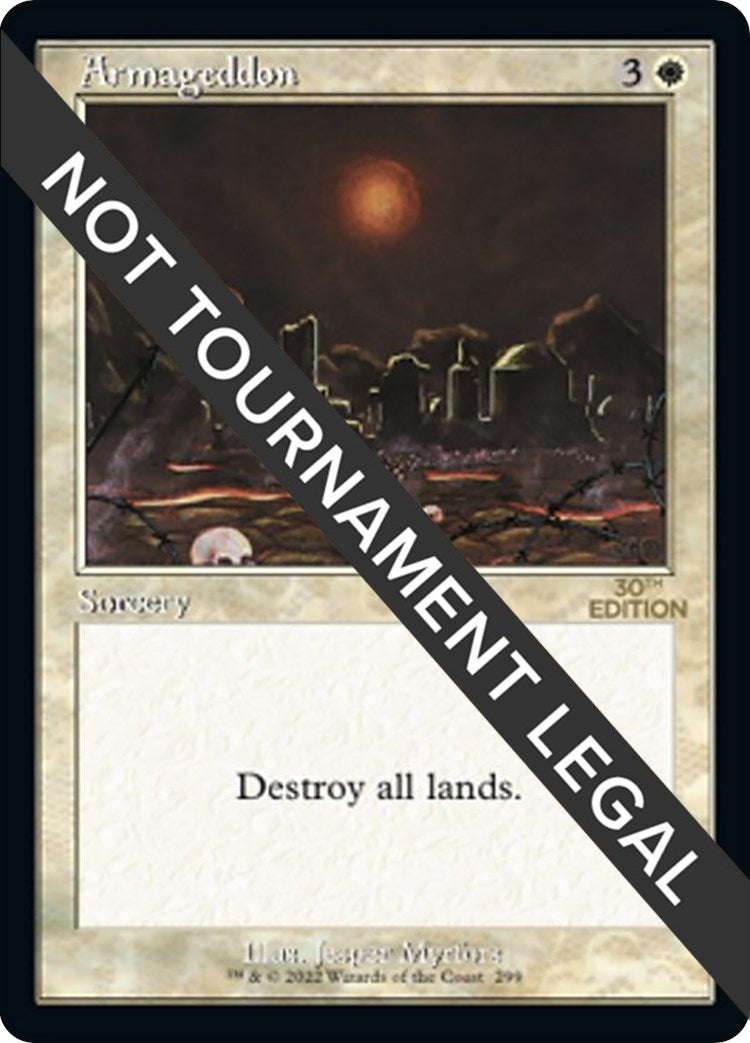 Image for Armageddon (Retro Frame) (299) [30th Anniversary Edition] - Magic: The Gathering