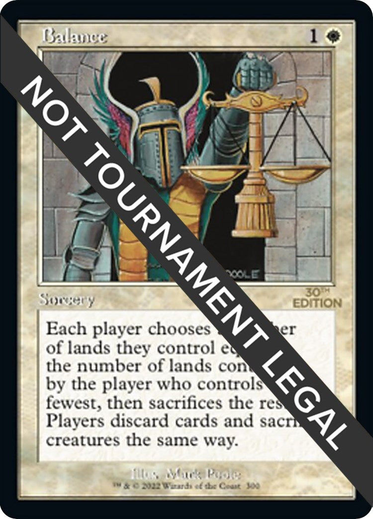 Image for Balance (Retro Frame) (300) [30th Anniversary Edition] - Magic: The Gathering