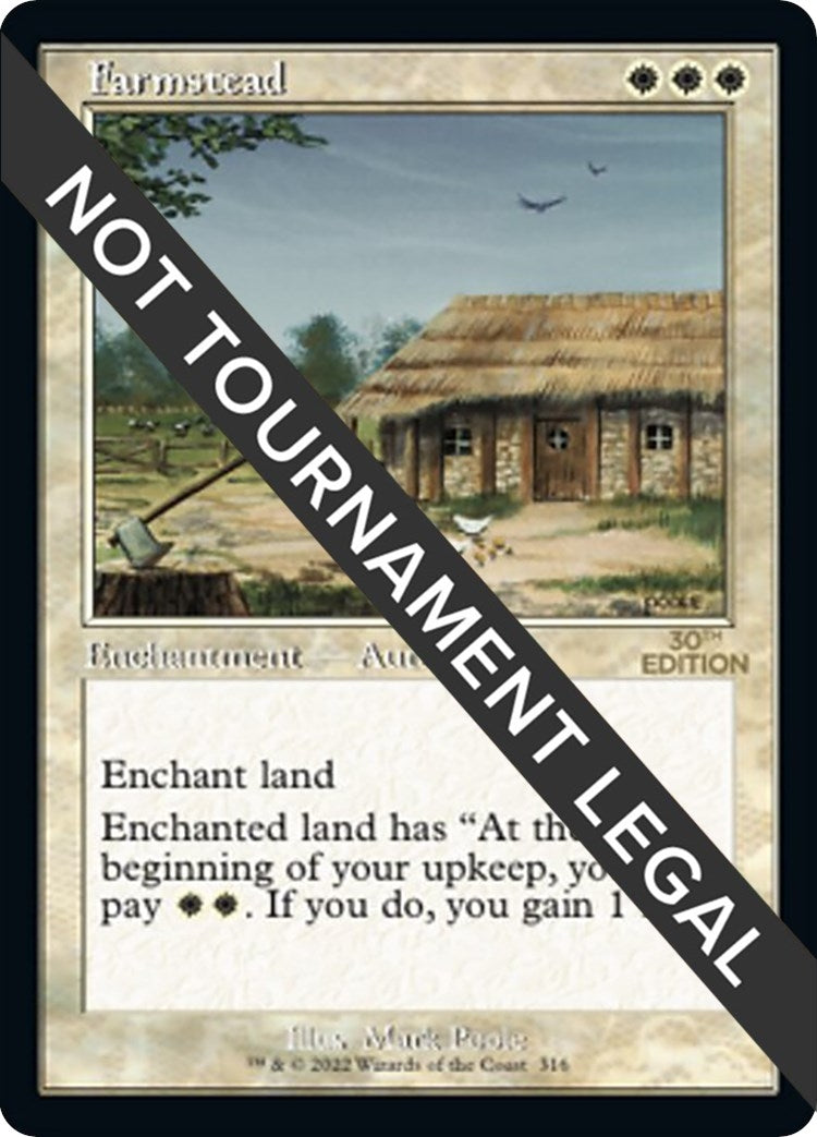 Image for Farmstead (Retro Frame) (316) [30th Anniversary Edition] - Magic: The Gathering