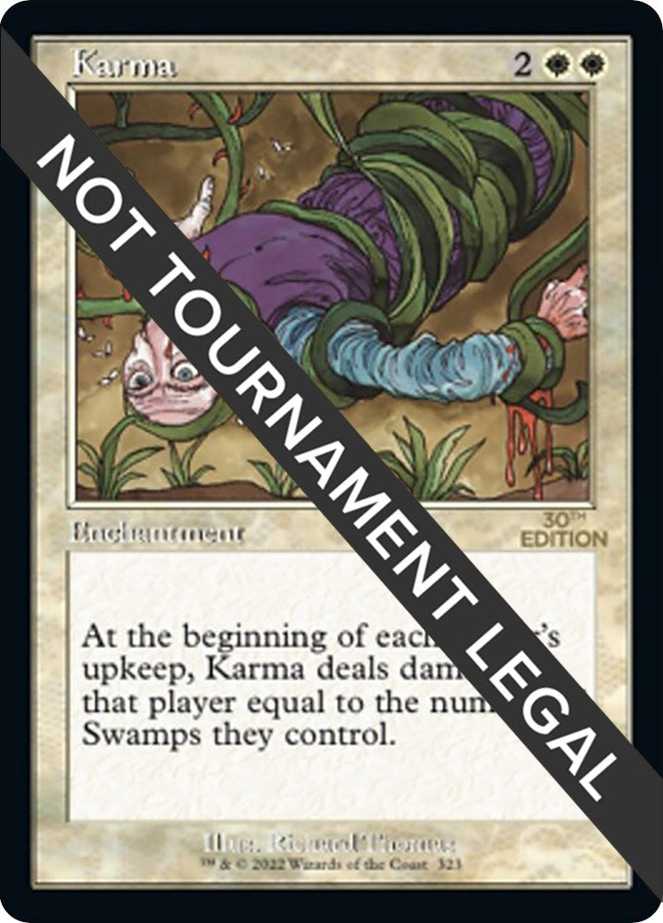 Image for Karma (Retro Frame) (323) [30th Anniversary Edition] - Magic: The Gathering