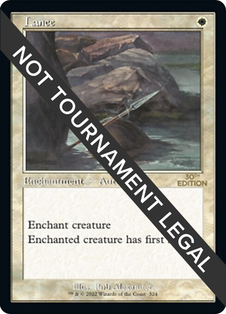 Image for Lance (Retro Frame) (324) [30th Anniversary Edition] - Magic: The Gathering