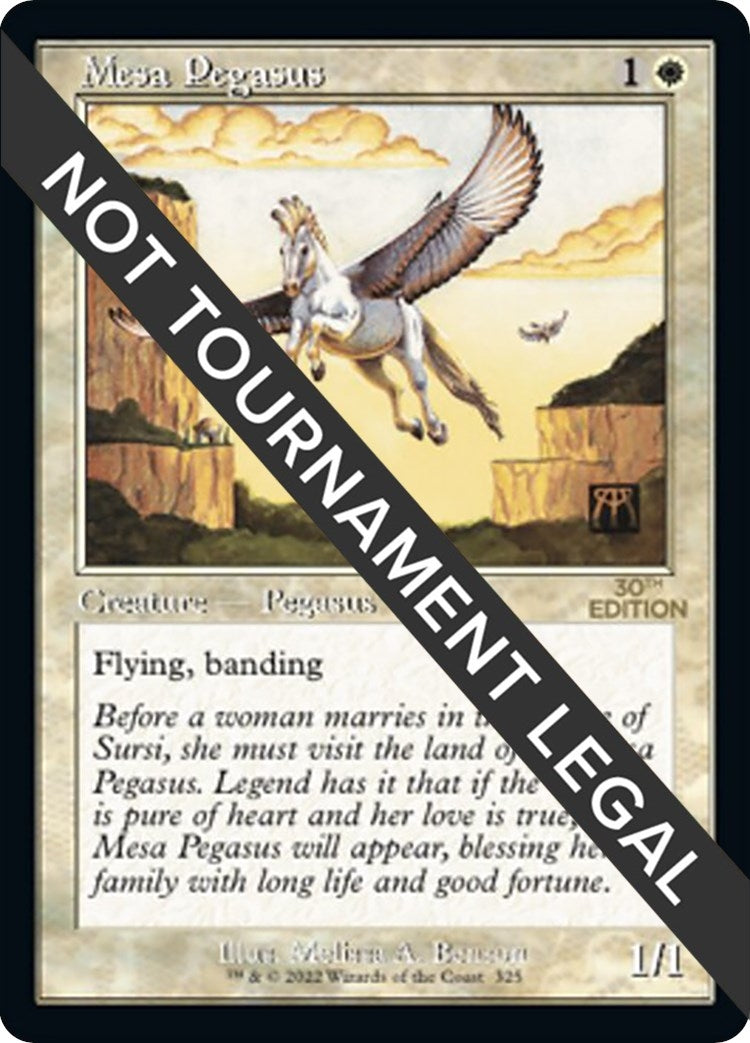 Image for Mesa Pegasus (Retro Frame) (325) [30th Anniversary Edition] - Magic: The Gathering