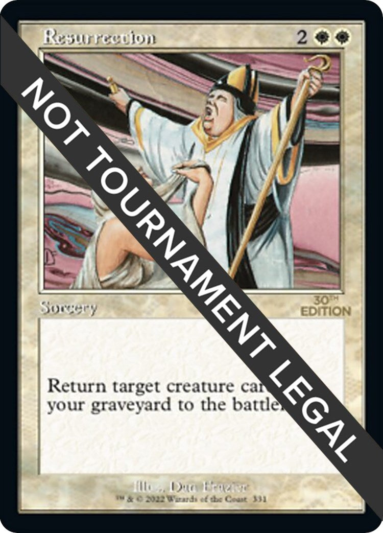 Image for Resurrection (Retro Frame) (331) [30th Anniversary Edition] - Magic: The Gathering