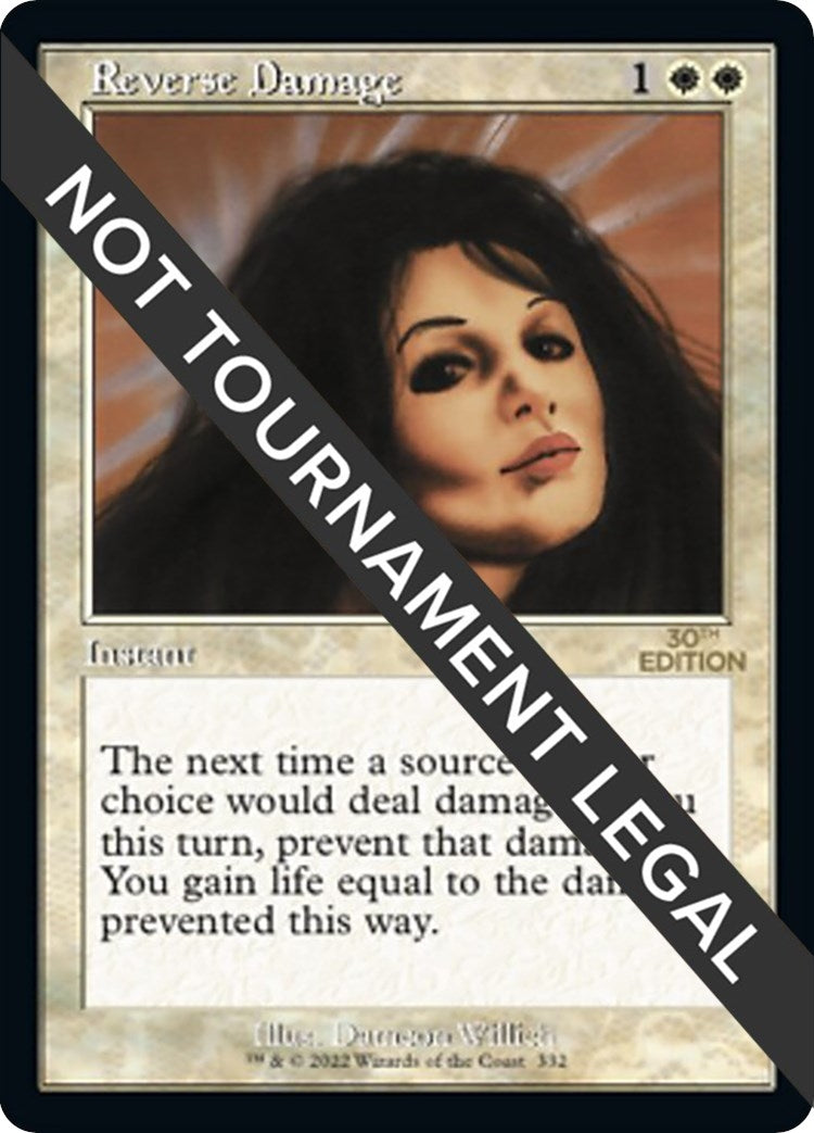 Image for Reverse Damage (Retro Frame) (332) [30th Anniversary Edition] - Magic: The Gathering