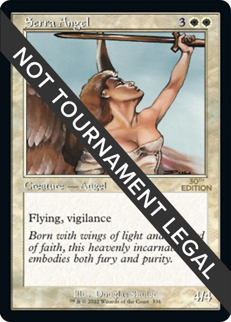 Image for Serra Angel (Retro Frame) (336) [30th Anniversary Edition] - Magic: The Gathering