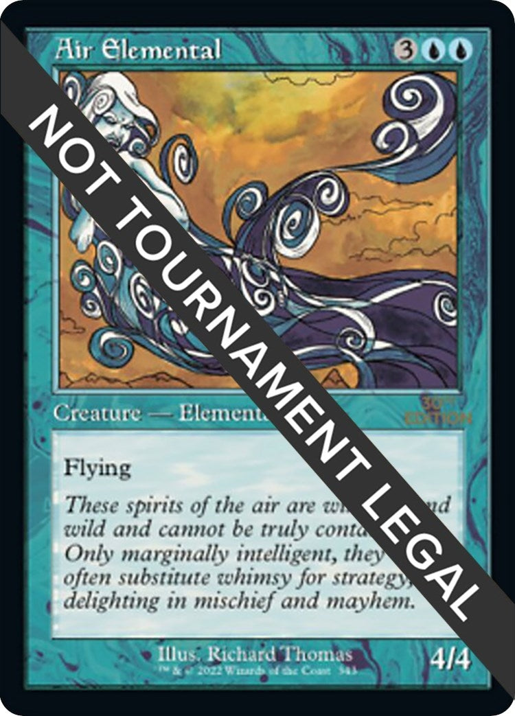 Image for Air Elemental (Retro Frame) (343) [30th Anniversary Edition] - Magic: The Gathering