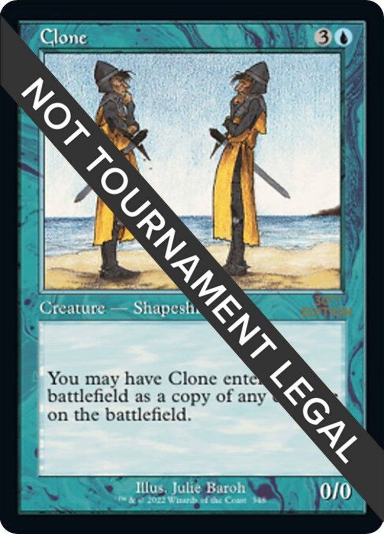 Image for Clone (Retro Frame) (348) [30th Anniversary Edition] - Magic: The Gathering