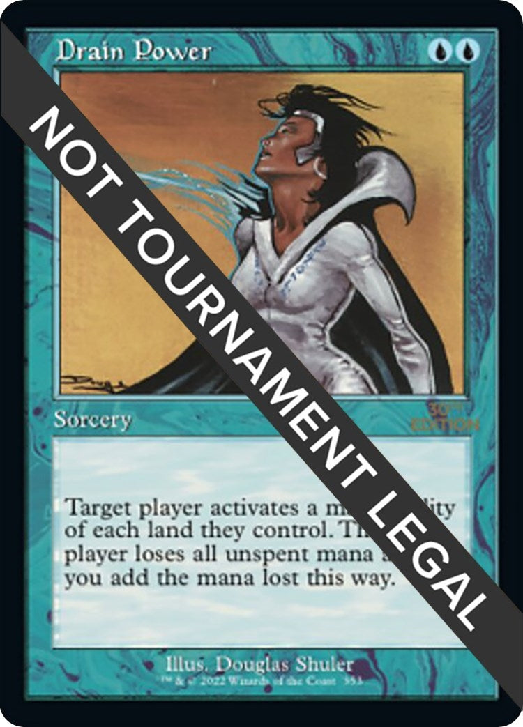 Image for Drain Power (Retro Frame) (353) [30th Anniversary Edition] - Magic: The Gathering