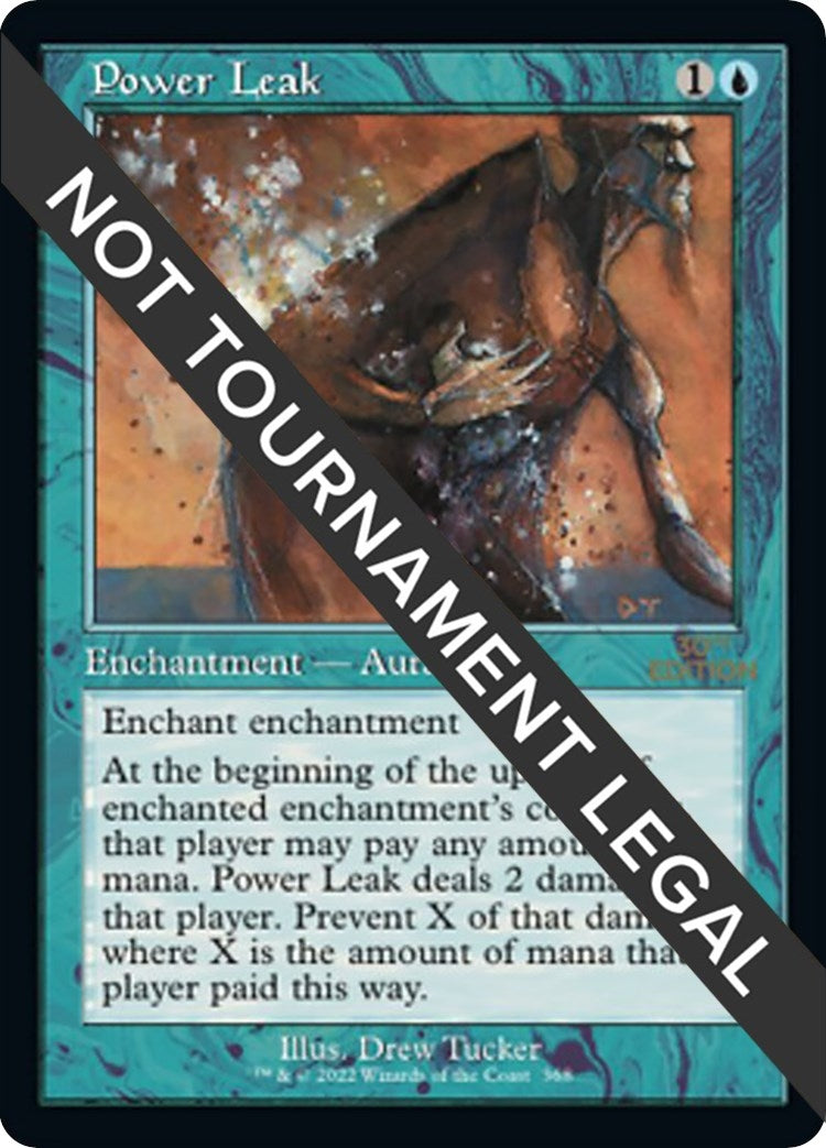 Image for Power Leak (Retro Frame) (368) [30th Anniversary Edition] - Magic: The Gathering