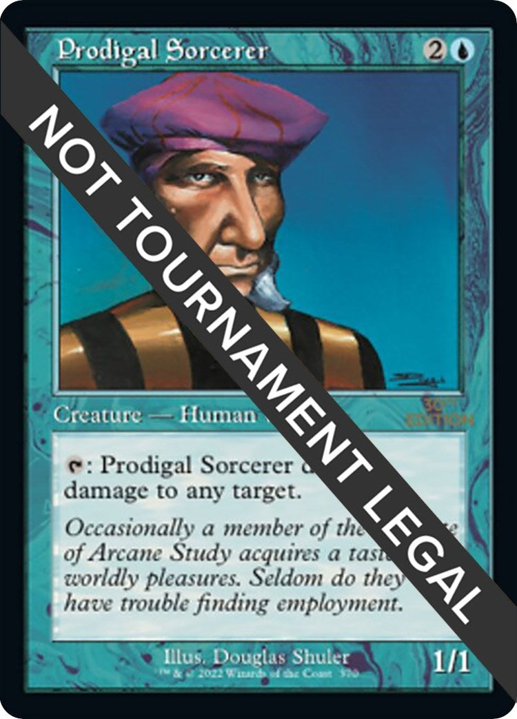 Image for Prodigal Sorcerer (Retro Frame) (370) [30th Anniversary Edition] - Magic: The Gathering