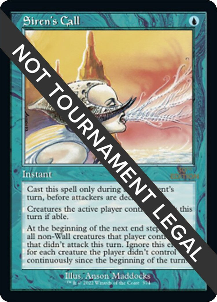 Image for Siren's Call (Retro Frame) (374) [30th Anniversary Edition] - Magic: The Gathering