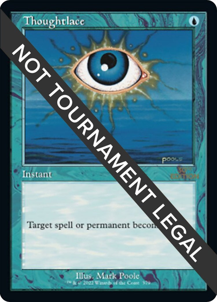 Image for Thoughtlace (Retro Frame) (379) [30th Anniversary Edition] - Magic: The Gathering