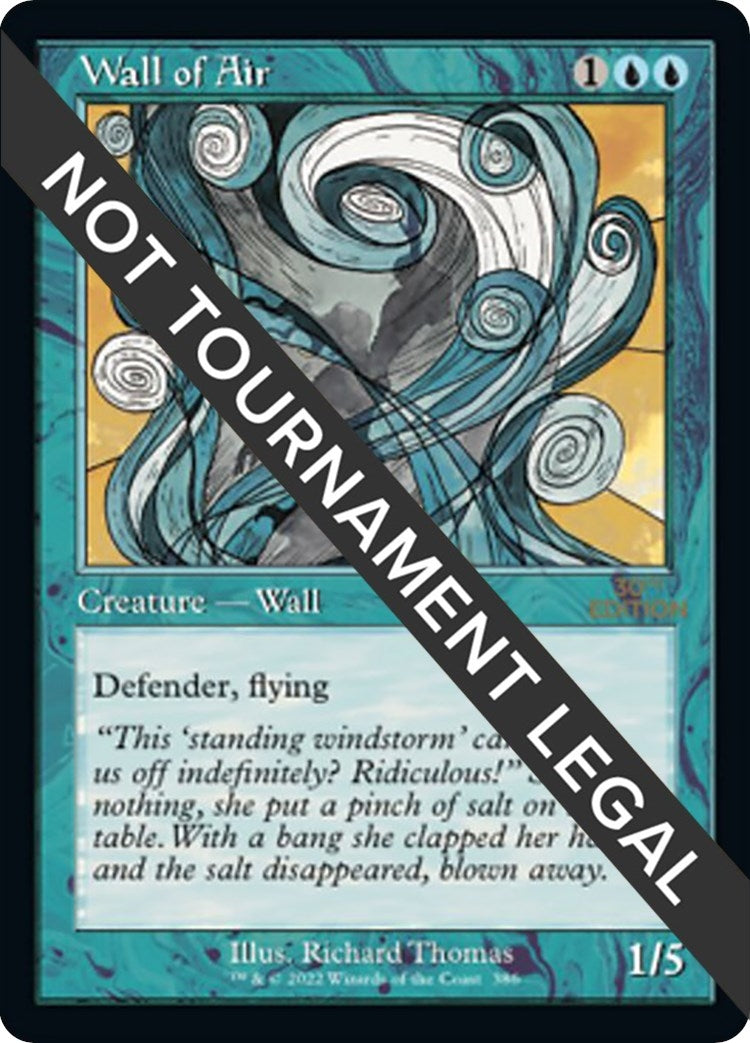Image for Wall of Air (Retro Frame) (386) [30th Anniversary Edition] - Magic: The Gathering