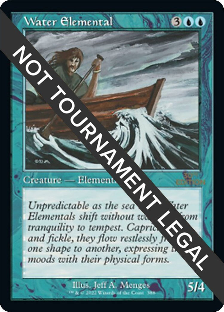 Image for Water Elemental (Retro Frame) (388) [30th Anniversary Edition] - Magic: The Gathering