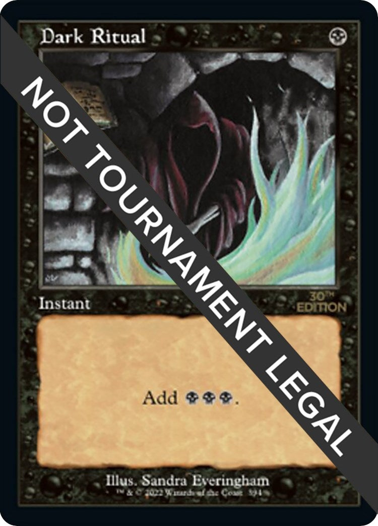Image for Dark Ritual (Retro Frame) (394) [30th Anniversary Edition] - Magic: The Gathering