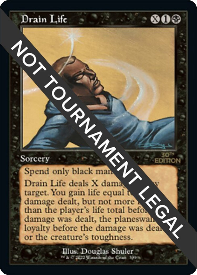 Image for Drain Life (Retro Frame) (399) [30th Anniversary Edition] - Magic: The Gathering