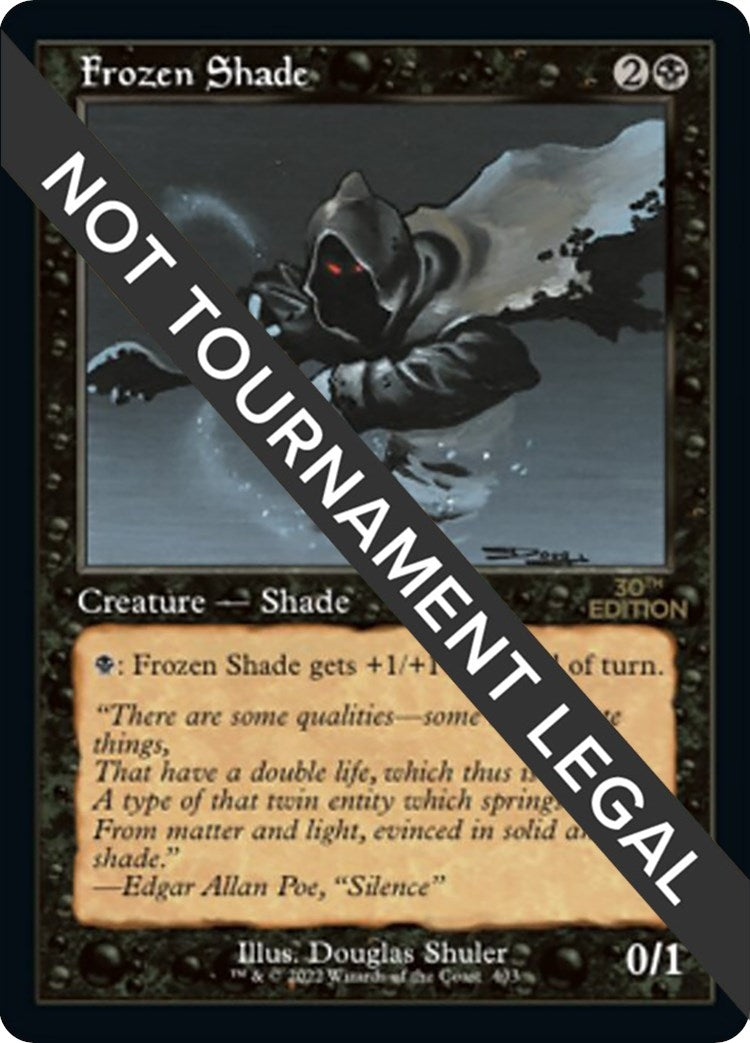Image for Frozen Shade (Retro Frame) (403) [30th Anniversary Edition] - Magic: The Gathering