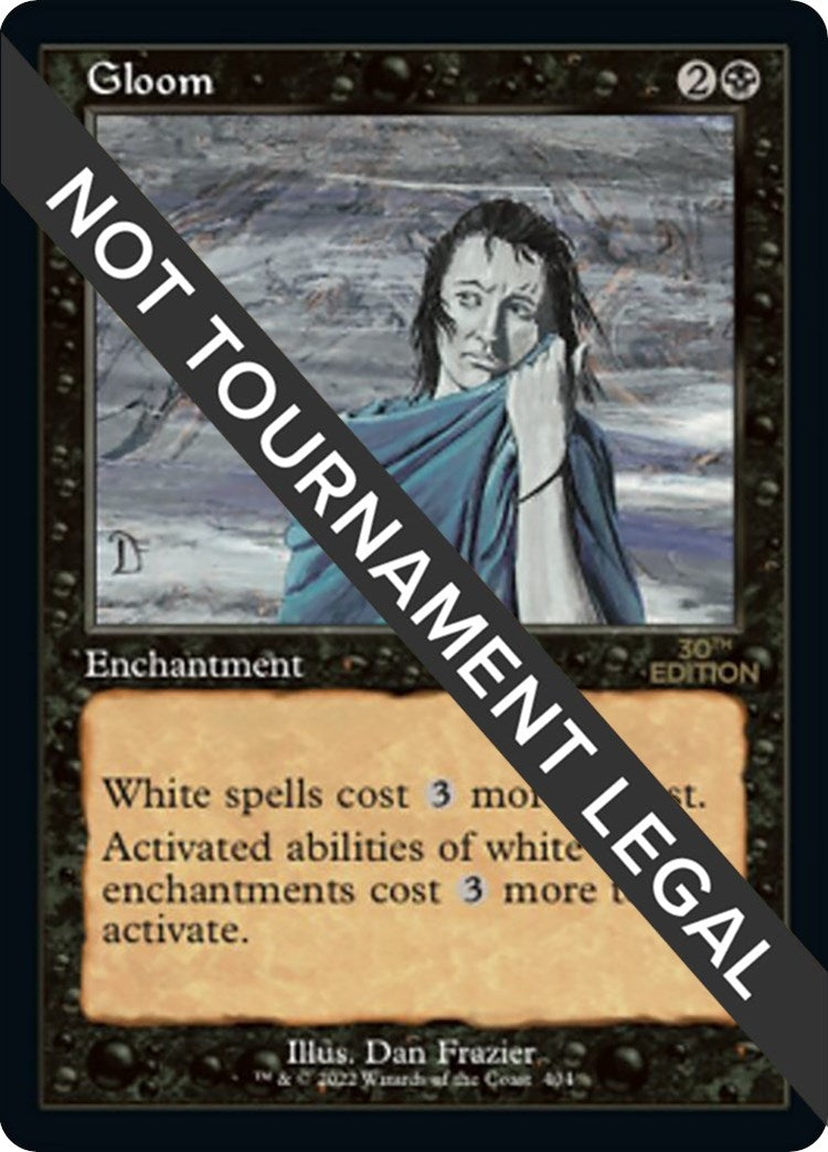 Image for Gloom (Retro Frame) (404) [30th Anniversary Edition] - Magic: The Gathering