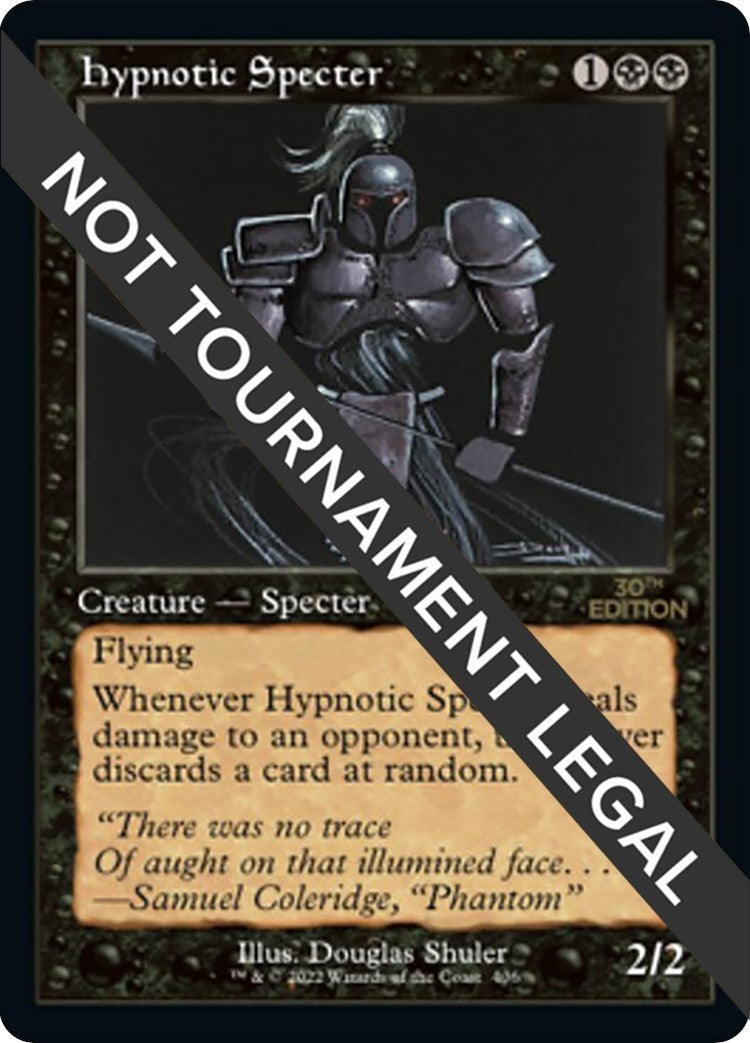 Image for Hypnotic Specter (Retro Frame) (406) [30th Anniversary Edition] - Magic: The Gathering