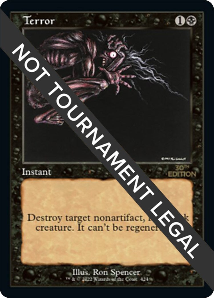 Image for Terror (Retro Frame) (424) [30th Anniversary Edition] - Magic: The Gathering