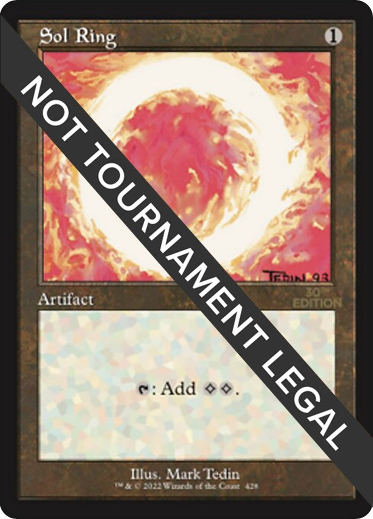 Image for Sol Ring (428) (Retro Frame) (428) [30th Anniversary Edition] - Magic: The Gathering