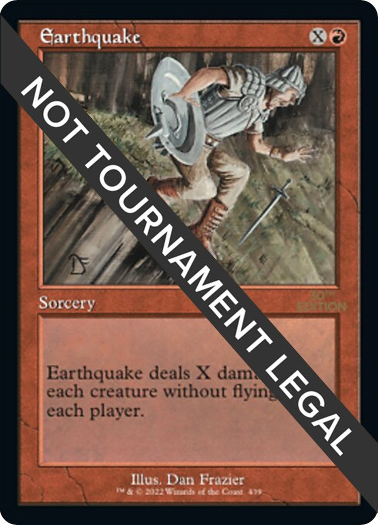 Image for Earthquake (Retro Frame) (439) [30th Anniversary Edition] - Magic: The Gathering