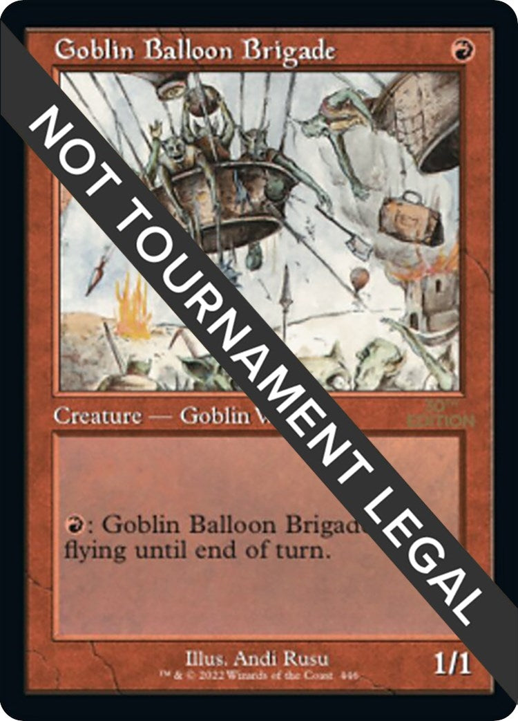 Image for Goblin Balloon Brigade (Retro Frame) (446) [30th Anniversary Edition] - Magic: The Gathering