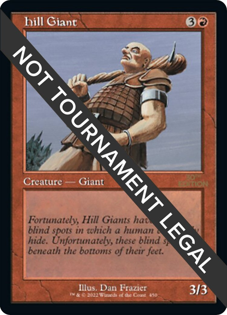 Image for Hill Giant (Retro Frame) (450) [30th Anniversary Edition] - Magic: The Gathering