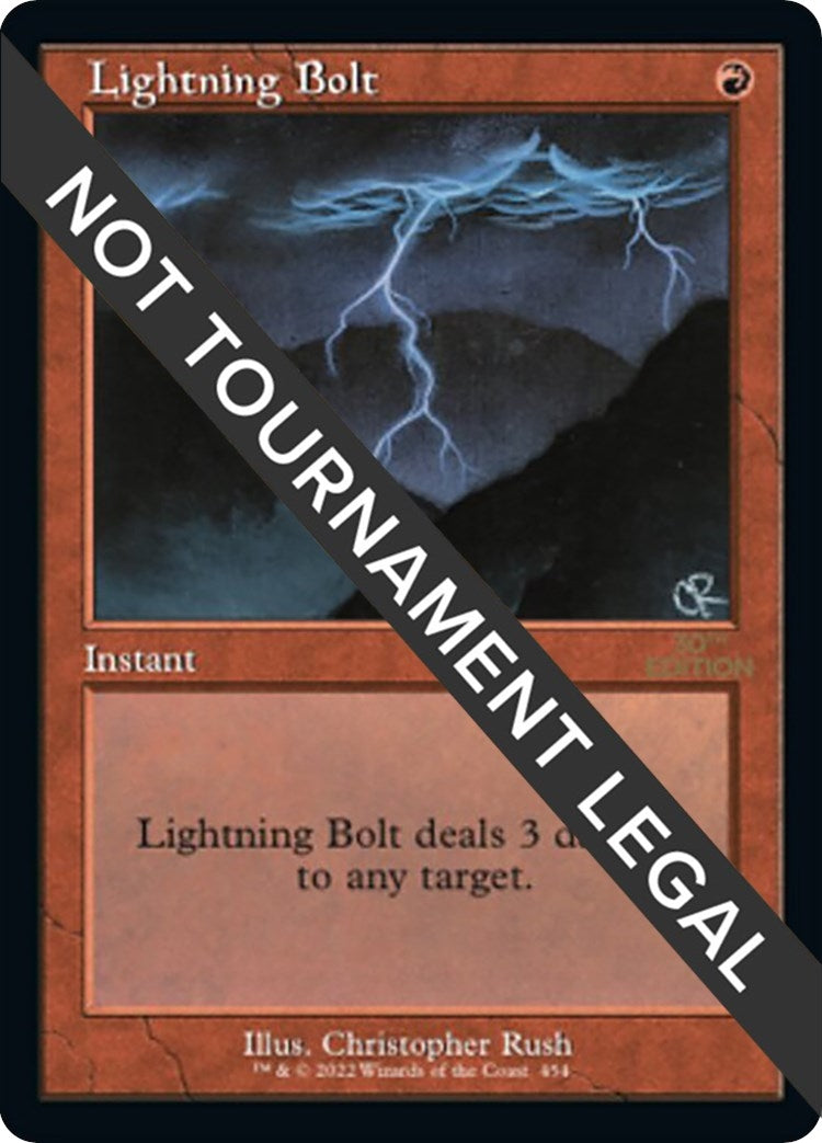 Image for Lightning Bolt (Retro Frame) (454) [30th Anniversary Edition] - Magic: The Gathering