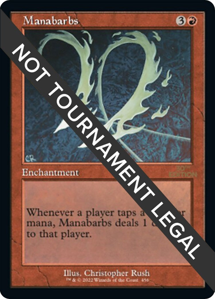 Image for Manabarbs (Retro Frame) (456) [30th Anniversary Edition] - Magic: The Gathering