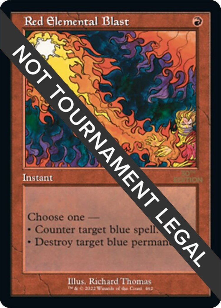 Image for Red Elemental Blast (Retro Frame) (462) [30th Anniversary Edition] - Magic: The Gathering