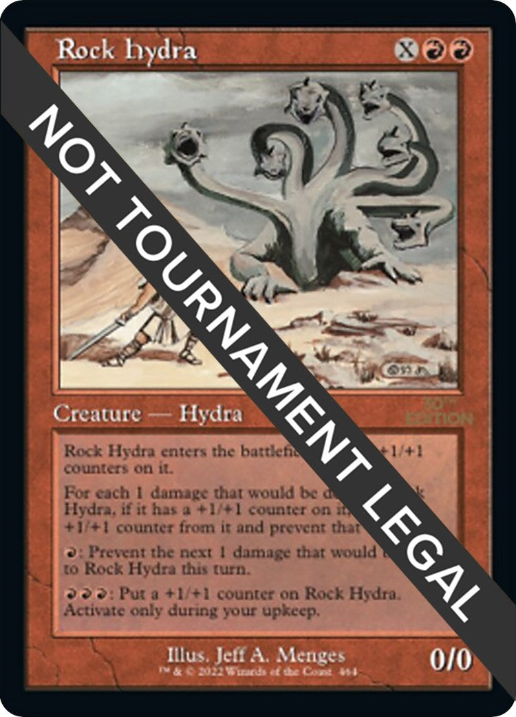 Image for Rock Hydra (Retro Frame) (464) [30th Anniversary Edition] - Magic: The Gathering