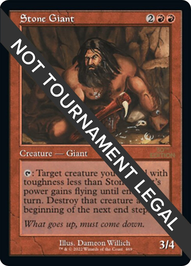 Image for Stone Giant (Retro Frame) (469) [30th Anniversary Edition] - Magic: The Gathering