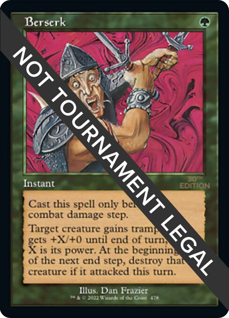 Image for Berserk (Retro Frame) (478) [30th Anniversary Edition] - Magic: The Gathering