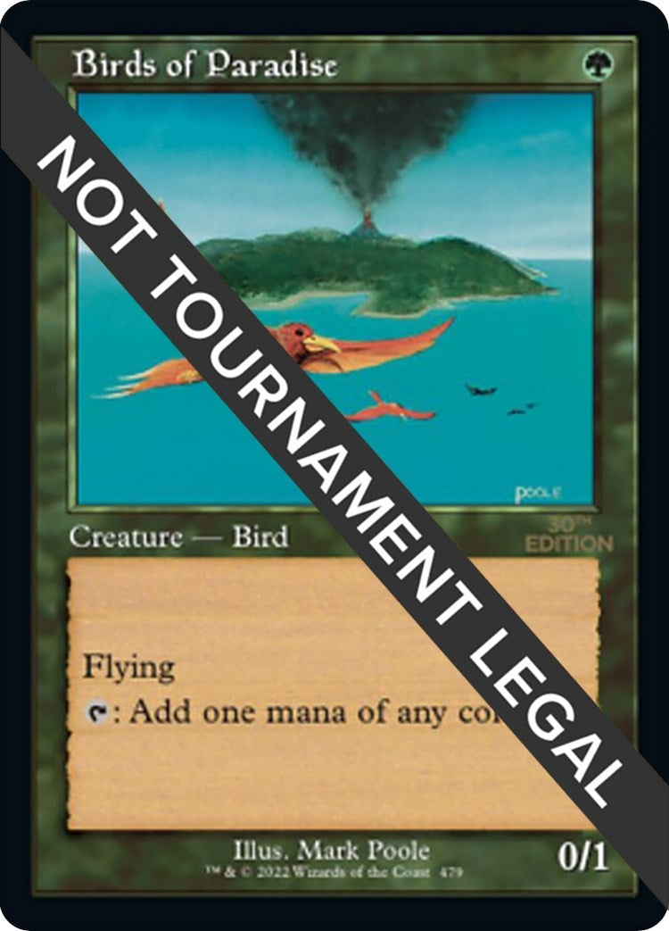 Image for Birds of Paradise (Retro Frame) (479) [30th Anniversary Edition] - Magic: The Gathering