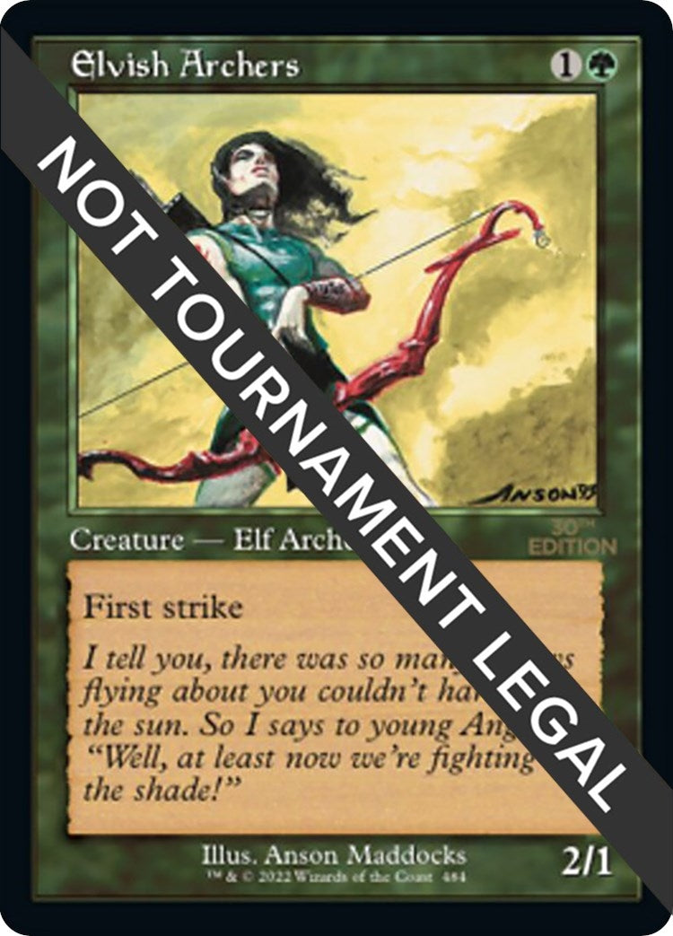 Image for Elvish Archers (Retro Frame) (484) [30th Anniversary Edition] - Magic: The Gathering