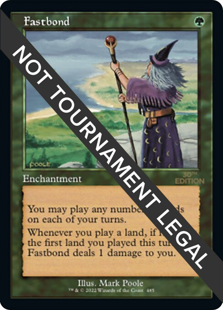 Image for Fastbond (Retro Frame) (485) [30th Anniversary Edition] - Magic: The Gathering