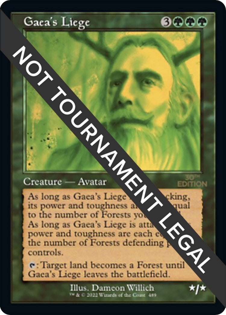 Image for Gaea's Liege (Retro Frame) (489) [30th Anniversary Edition] - Magic: The Gathering