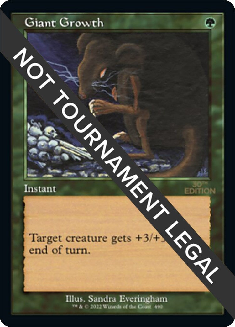 Image for Giant Growth (Retro Frame) (490) [30th Anniversary Edition] - Magic: The Gathering