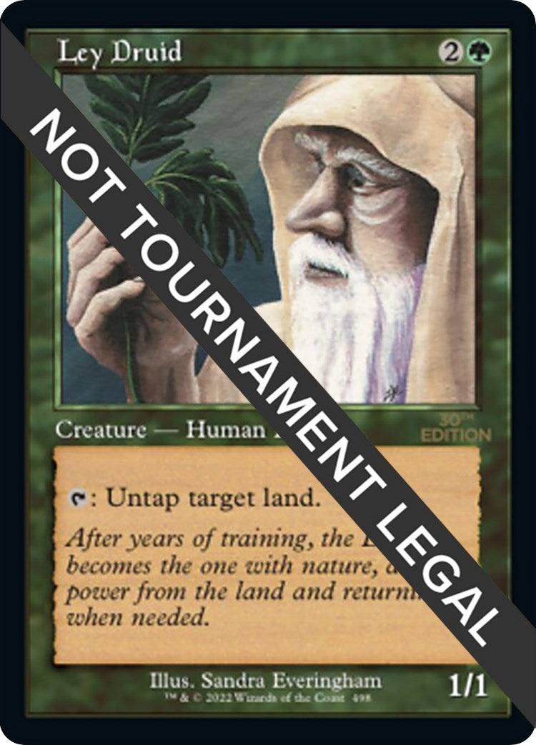 Image for Ley Druid (Retro Frame) (498) [30th Anniversary Edition] - Magic: The Gathering
