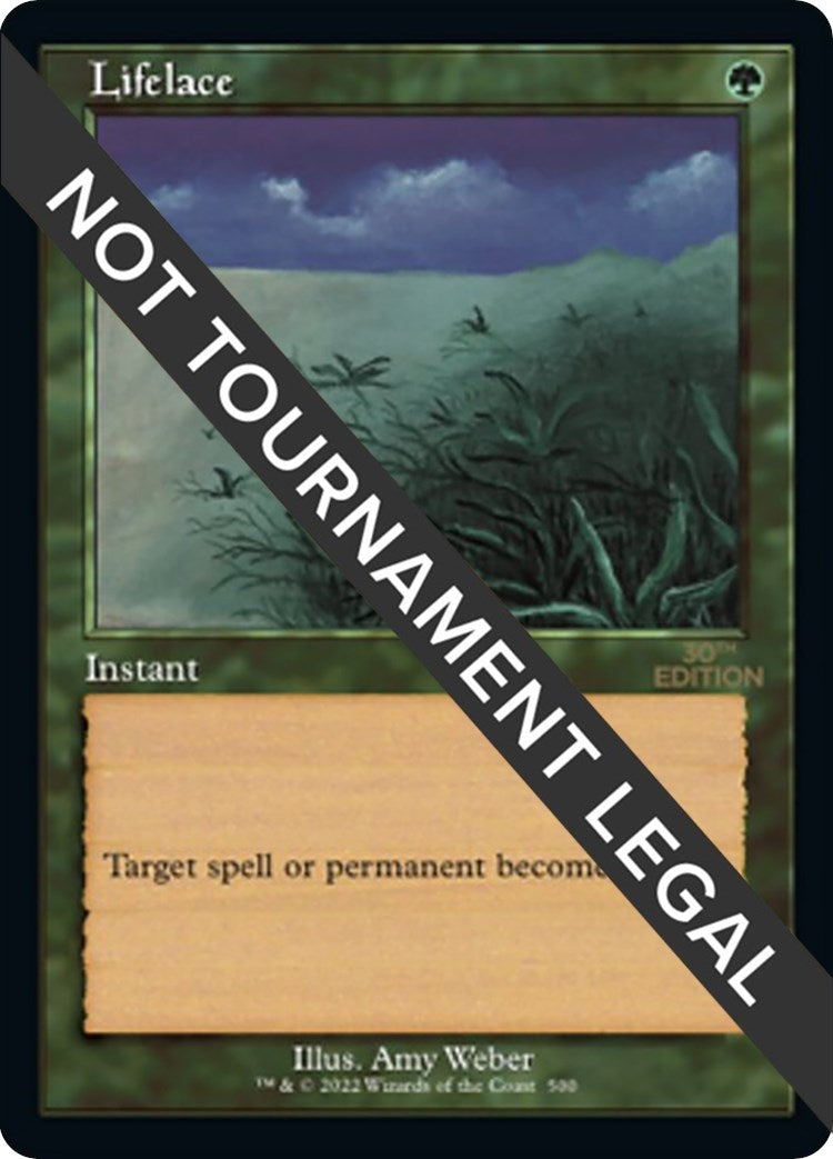 Image for Lifelace (Retro Frame) (500) [30th Anniversary Edition] - Magic: The Gathering